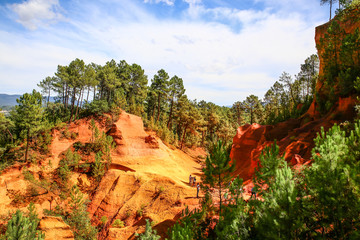 Wall Mural - Roussillon, colorado of provence