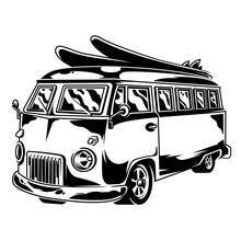 Vintage Surf Car