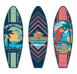 surfboard set prints 