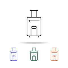 Poster - baggage icon. Elements of simple web icon in multi color. Premium quality graphic design icon. Simple icon for websites, web design, mobile app, info graphics