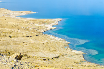 Wall Mural - Coastline of the Dead Sea