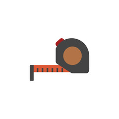 Poster - measuring, metric, tape icon. Element of color construction icon. Premium quality graphic design icon. Signs and symbols collection icon for websites, web design, mobile app