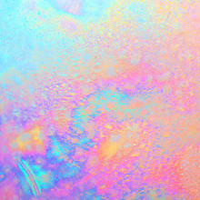 Abstract Colorful Rainbow Iridescent Pearlescent Texture Background