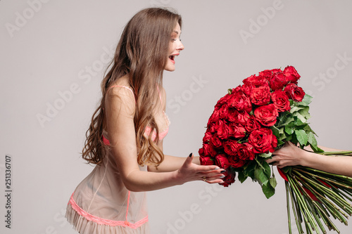 getting flowers for a girl
