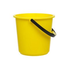  bucket on white