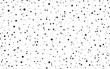 © krolja - Seamless dot pattern. Randomly disposed spots. Dots background.