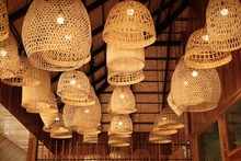 Beautiful Weave Bamboo Lamp
