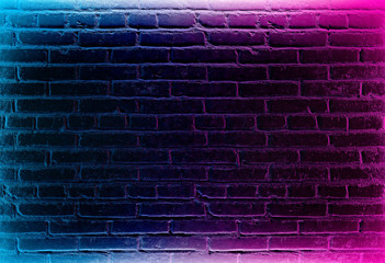 Wall Mural - Cyberpunk neon electronic style disco background concept.