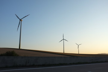 wind turbine, power plant