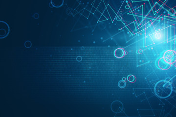 Leinwandbilder - Creative digital wallpaper
