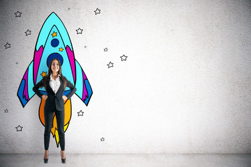 Poster - Startup and success concept
