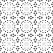 © Veta - Seamless abstract pattern background with a variety of colored circles.