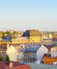 Sticker - Skyline Zagreb Old Town Croatia