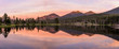 Sprague Lake - A colorful Summer evening at scenic Sprague Lake, Rocky Mountain National Park, Colorado, USA.