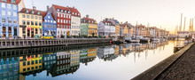 Morning In The Copenhagen Canal Nyhavn