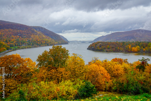 Fotografía Hudson River from West Point in Autumn