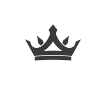 Crown Logo Icon Vector Illustration