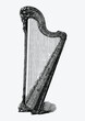 © Rawpixel.com - Vintage harp illustration