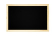 © K Ching Ching - Blank chalkboard isolated on white background.