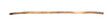 wooden staff on white isolated background