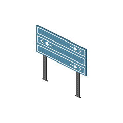 Poster - Information sign isometric icon. Element of color isometric road sign icon. Premium quality graphic design icon. Signs and symbols collection icon