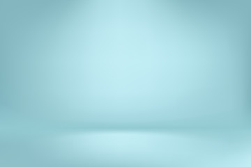 Poster - Blue gradient vector color background for design