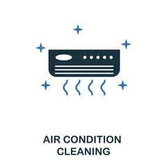 Air Condition Cleaning icon. Creative two colors design from cleaning icons collection. UI and UX usage. Illustration of air condition cleaning icon. Pictogram isolated on white