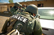 © Erickson Stock - Male police officer at a training facility.