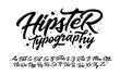 © Very Well Studio - Vector Alphabet. Lettering and Custom Typography for Designs: Logo, for Poster, Invitation, etc. Handwritten brush style modern cursive font isolated on white background.