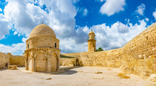Chapel Of Ascension In Jerusalem, Israel