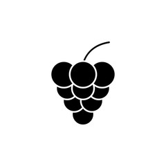 Poster - Grapes, fruit, organic icon. Element of ecology isolated icon. Premium quality graphic design icon. Signs and symbols collection icon for websites, web design