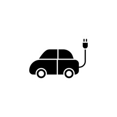 Poster - Car, electric, green icon. Element of ecology isolated icon. Premium quality graphic design icon. Signs and symbols collection icon for websites, web design