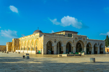 Wall Mural - Al Aqsa mosque in Jerusalem, Israel