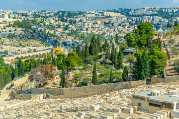 Wall Mural - Church of Mary Magdalene in Jerusalem, Israel