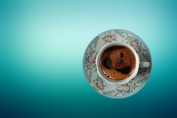 Wall Mural - a cup of turkish coffee.