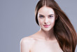 © Utkamandarinka - Beautiful hair woman long brunette hairsstyle healthy skin