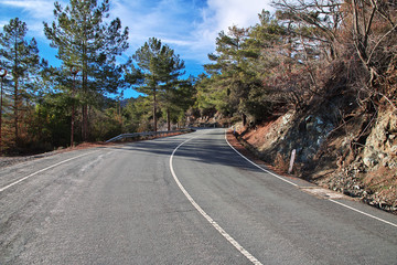 Wall Mural - Troodos mountains, Cyprus