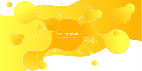 Fototapete - Abstract form of fluid. Liquid design. Liquid dynamic background for web sites, landing page or business presentation. Isolated gradient waves with geometric lines. Abstract geometric wallpaper