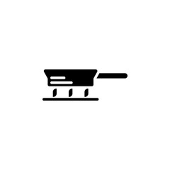 Poster - pan, food, roasting icon. Element of bakery and desert isolated icon. Premium quality graphic design icon. Signs and symbols collection icon for websites, web design