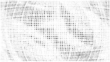 Fototapeta Panele - Halftone gradient pattern. Abstract halftone dots background. Monochrome dots pattern. Grunge wave texture. Pop Art, Comic small dots. Design for presentation, business cards, report, flyer, cover