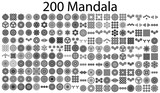 Fototapeta  - various mandala collections - 200