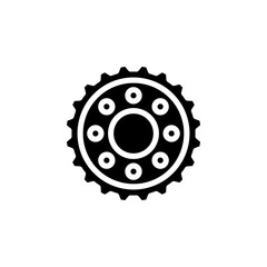 Poster - Gear icon vector. Gear vector design. sign design. flat style. Vector EPS 10