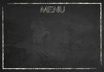 chalkboard food menu