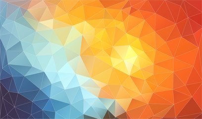 Poster - Abstract geometric background. triangle composition. Eps10 vector