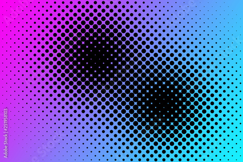 Duotone gradient dot background