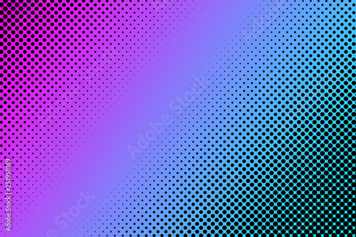 Duotone gradient dot background