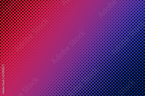 Duotone gradient dot background