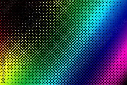 Duotone gradient dot background
