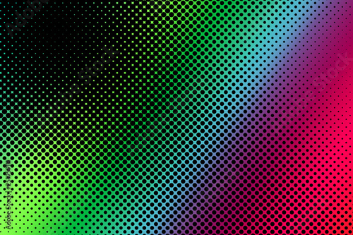 Duotone gradient dot background