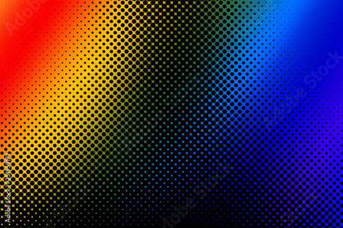Duotone gradient dot background